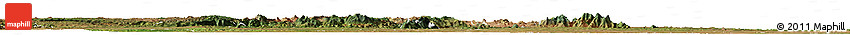 Satellite Horizon Map of Morogoro