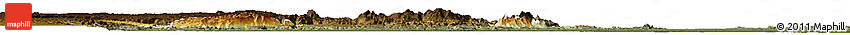 Physical Horizon Map of Kilombero, darken