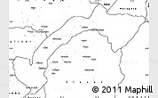 Blank Simple Map of Kilombero