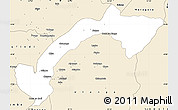 Classic Style Simple Map of Kilombero