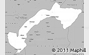 Gray Simple Map of Kilombero