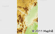 Physical Map of Kilosa