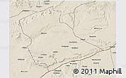 Shaded Relief 3D Map of Newala