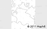 Blank Simple Map of Geita, no labels