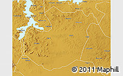 Physical 3D Map of Kwimba