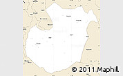 Classic Style Simple Map of Kwimba
