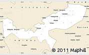 Classic Style Simple Map of Magu