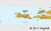 Physical Panoramic Map of Ukerewe
