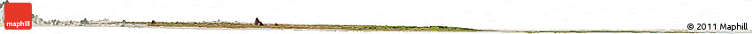 Satellite Horizon Map of Bagamoyo, lighten