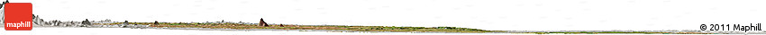 Satellite Horizon Map of Bagamoyo, lighten, semi-desaturated