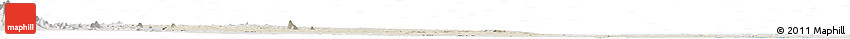 Shaded Relief Horizon Map of Bagamoyo, lighten, semi-desaturated