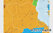 Political Map of Bagamoyo