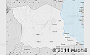 Silver Style Map of Bagamoyo