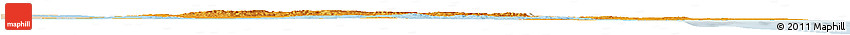 Political Horizon Map of Kisarawe, lighten