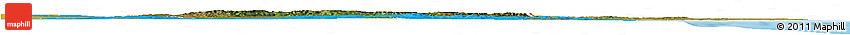 Satellite Horizon Map of Kisarawe, political outside