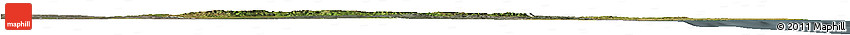 Satellite Horizon Map of Kisarawe, semi-desaturated