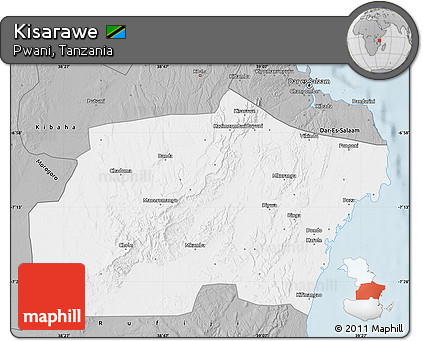 Gray Map of Kisarawe
