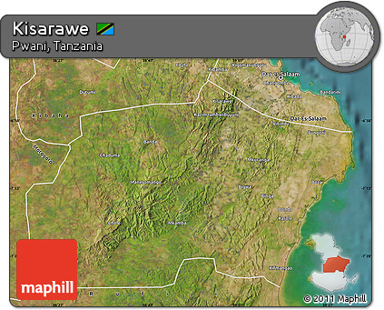 Satellite Map of Kisarawe