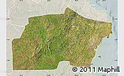 Satellite Map of Kisarawe, lighten
