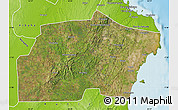 Satellite Map of Kisarawe, physical outside