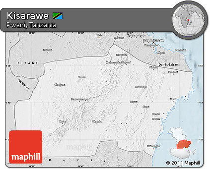 Silver Style Map of Kisarawe