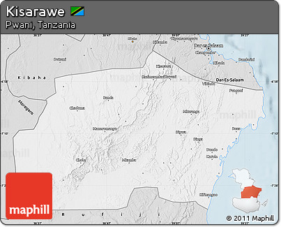 Silver Style Map of Kisarawe