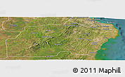 Satellite Panoramic Map of Kisarawe