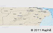 Shaded Relief Panoramic Map of Kisarawe