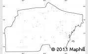 Blank Simple Map of Kisarawe, cropped outside, no labels