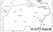Blank Simple Map of Kisarawe