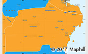 Political Simple Map of Kisarawe