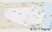 Classic Style 3D Map of Rufiji