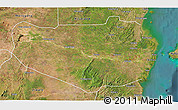 Satellite 3D Map of Rufiji