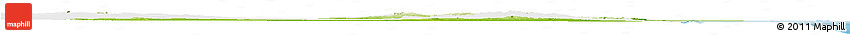 Physical Horizon Map of Rufiji, single color outside