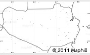Blank Simple Map of Rufiji, no labels