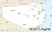 Classic Style Simple Map of Rufiji