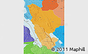 Political Shades Map of Rukwa