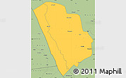 Savanna Style Simple Map of Nkasi