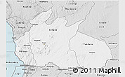 Silver Style 3D Map of Ruvuma