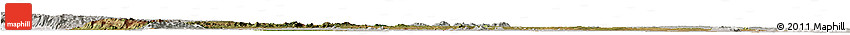 Satellite Horizon Map of Ruvuma, lighten, semi-desaturated