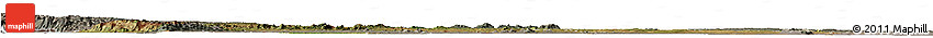 Satellite Horizon Map of Ruvuma, semi-desaturated
