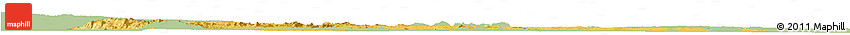 Savanna Style Horizon Map of Ruvuma, single color outside