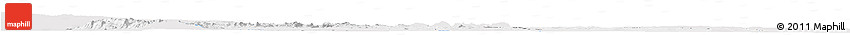 Silver Style Horizon Map of Ruvuma, single color outside
