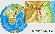 Physical Location Map of Mbinga