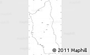 Blank Simple Map of Mbinga, cropped outside