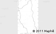 Blank Simple Map of Mbinga, no labels