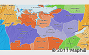 Political Shades 3D Map of Shinyanga