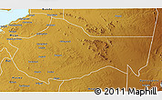 Physical 3D Map of Bariadi