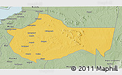 Savanna Style 3D Map of Bariadi