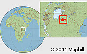 Savanna Style Location Map of Bariadi